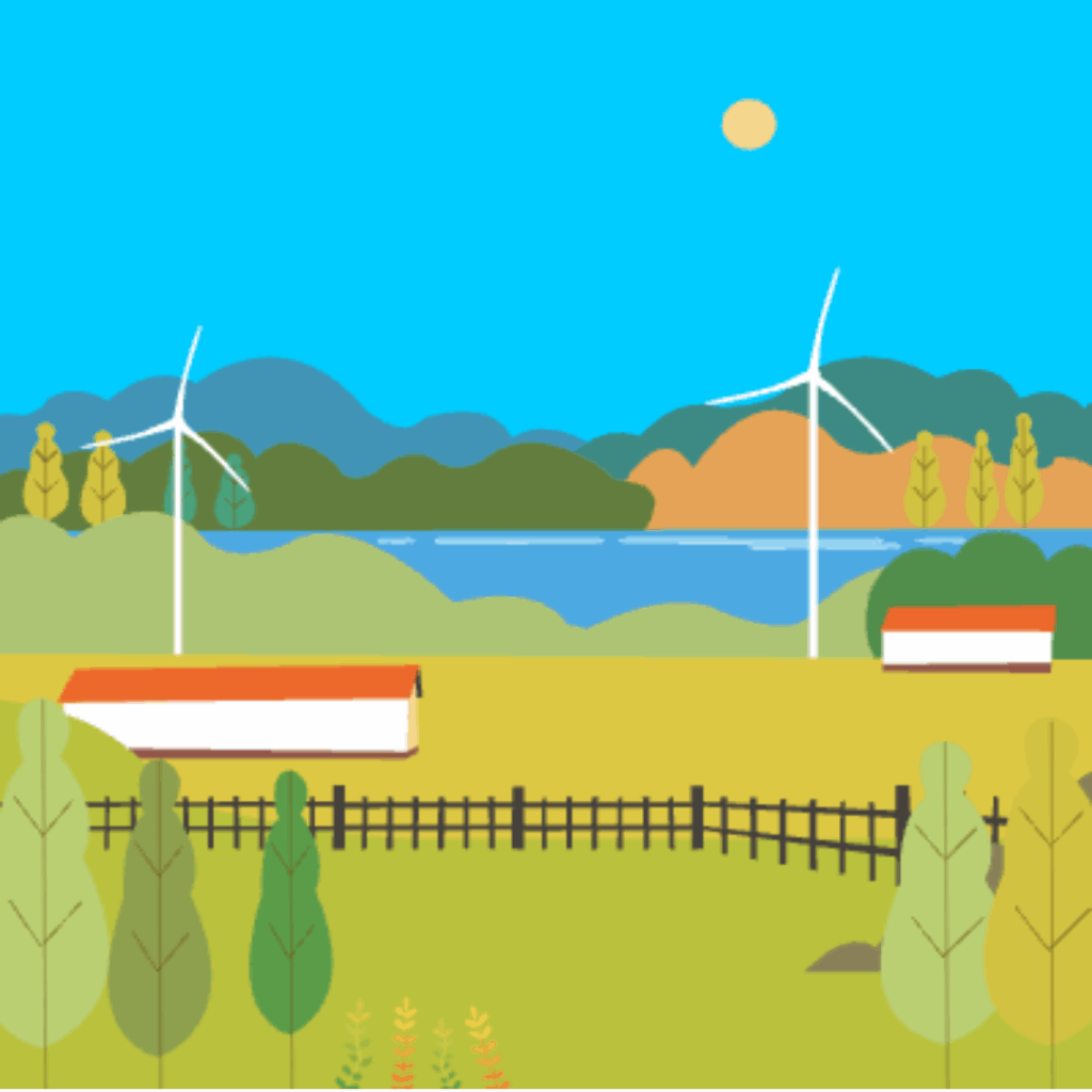 Animation d'un paysage